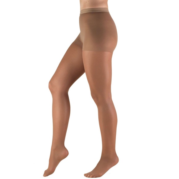 Truform womens 1765 Medical Support Hose Taupe Size M - Picture 1 of 4